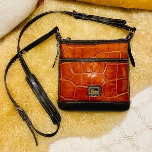 Dooney and Bourke Red Croc Crossbody